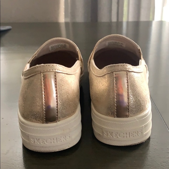 Skechers platform memory foam sneakers size 6.5 - Picture 4 of 6